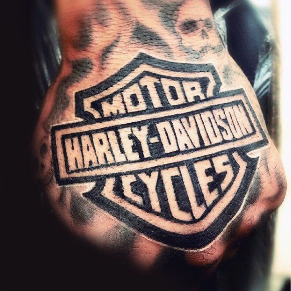 Harley Bar And Shield Tattoo Ideas & Meanings