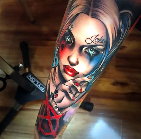 Harley Quinn A Delightful Insanity Tattoo Idea