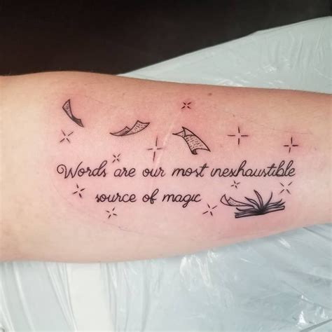Harry Potter Quote Tattoo Ideas Arm Quote Tattoos For Vrogue Co