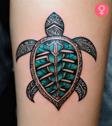 Hawaiian Tribal Turtle Tattoos Hawaiian Tribal Turtle Tattoos