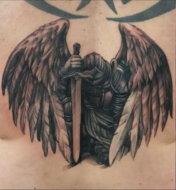 Heavenly Ink 18 Guardian Angel Tattoo Ideas For Men Stylendesigns