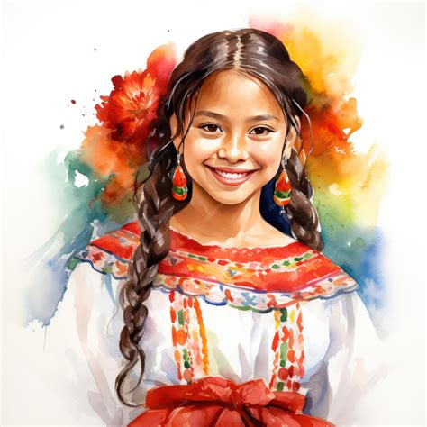 Hispanic Girl Drawing: Celebrating Cultural Artistry