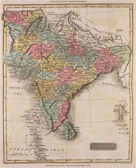 Historical Map Of India Historical Map Of India