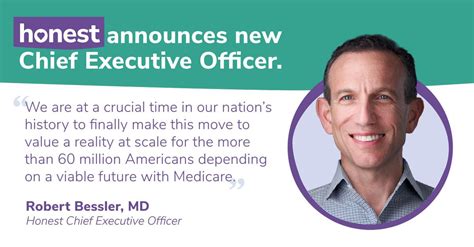 Honest Names Robert Bessler Md As Ceo Honest Health