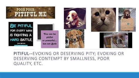 How Pity Can Lead to Empowerment and Overthrow