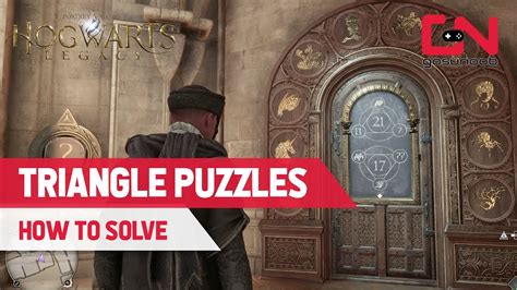 How To Solve The Triangle Door Math Puzzle In Hogwarts Legacy How To Solve The Triangle Door Math Puzzle In Hogwarts Legacy