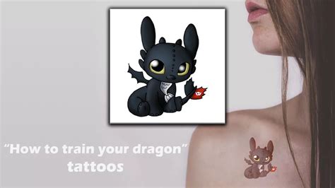 How To Train Your Dragon Tattoos 10 Best And Easiest Tatt