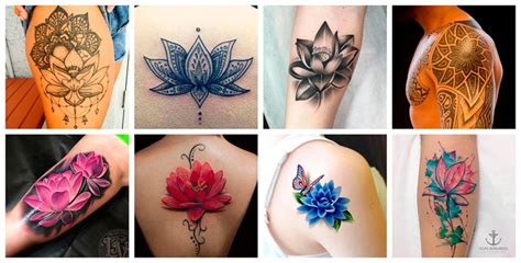 Im Genes Tatuajes De Flor De Loto Mujeres Y Hombres