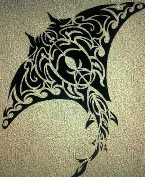 Image Result For Manta Ray Tattoo With Turtle In It Maori Tattoo