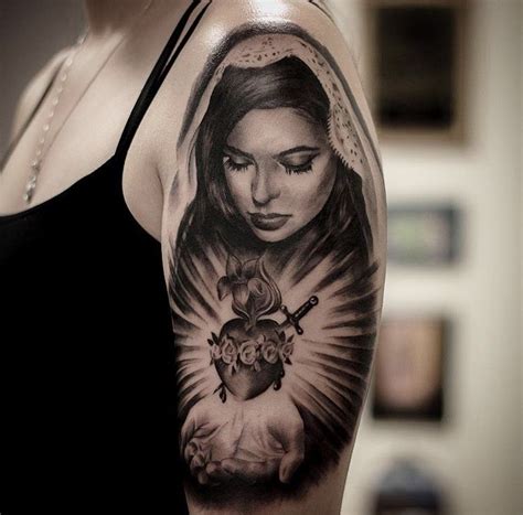 Immaculate Heart Of Mary Tattoo Immaculate Heart Of Mary Tattoo