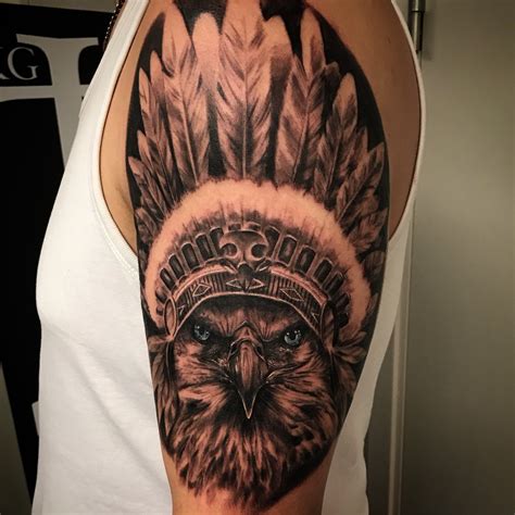 Indian Chief Headdress Tattoo Meaning
