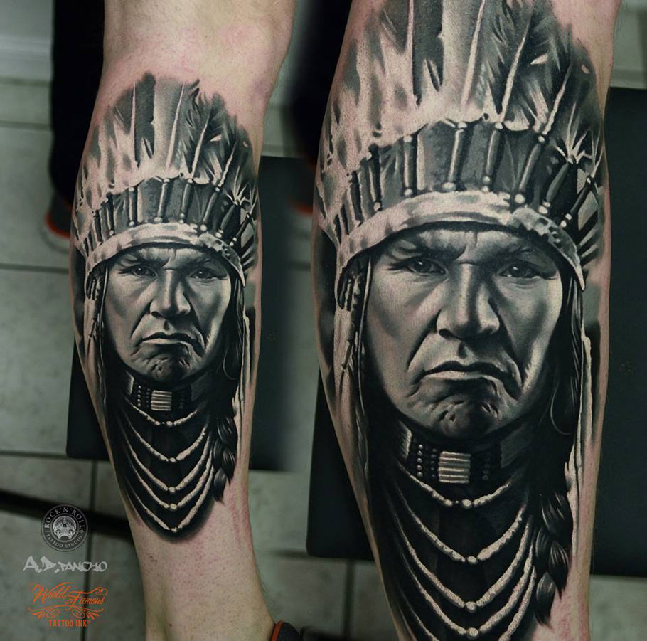 Indian Headdress Tattoo: Meaning & Design Ideas