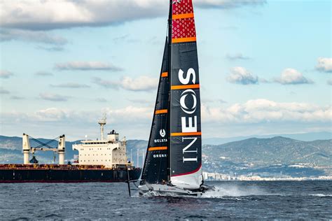 Ineos Britannia Tests In Challenging Conditions Alinghi Red Bull