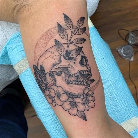 Inner Bicep T-Rex Tattoo Ideas & Inspiration