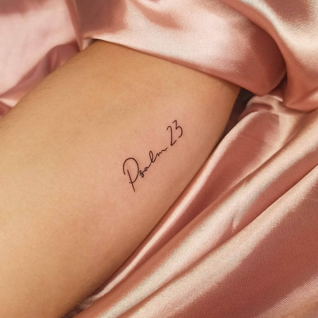 Inspiring Bible Verse Tattoo Ideas For Faithful Ink Lovers