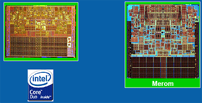 Intel Core 2 Duo Mobile T7600 Merom 2 X 2333