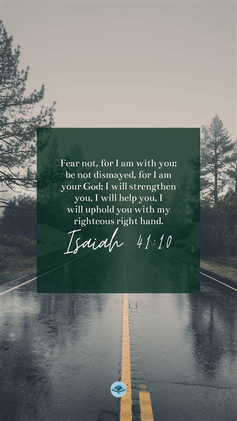 Isaiah 41 10