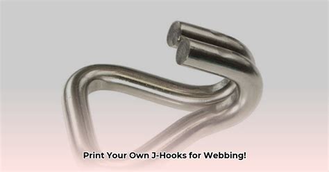 J Hook for Webbing STL: Download Free 3D Model