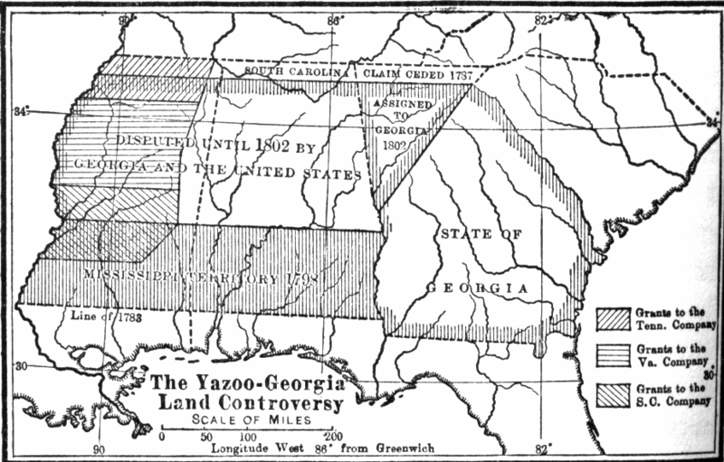 Jan 7 1795 The Yazoo Land Fraud Becomes Law