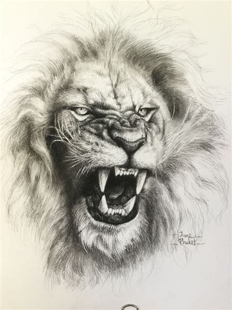 Jane Tattoo Studio Phuket Roaring Lion Tattoo Lion Head Tattoos