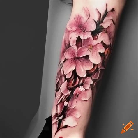 Japanese Cherry Blossom Tattoo Thigh Unbelievably Well Vlog Efecto