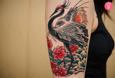 Japanese Crane Tattoo Meaning Grace And Beauty