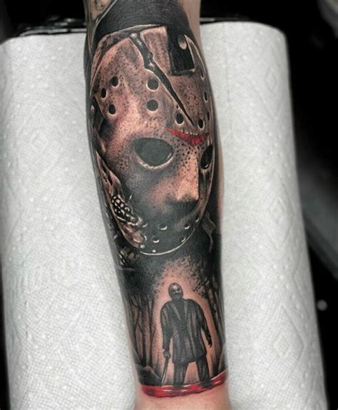 Jason Voorhees Mask Tattoo: Bold Horror Ink Ideas