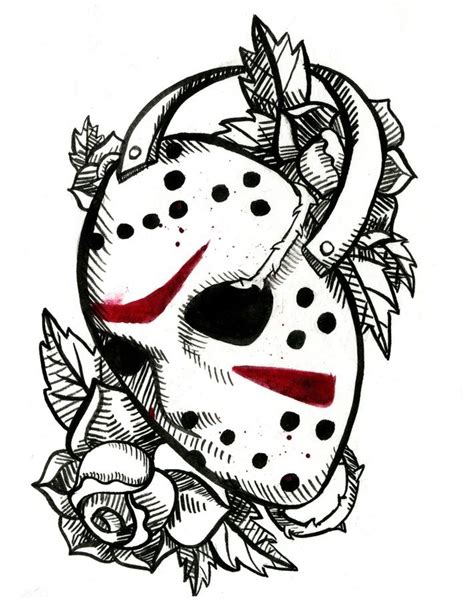 Jason Voorhees Tattoo Stencil: Design Ideas & Tips
