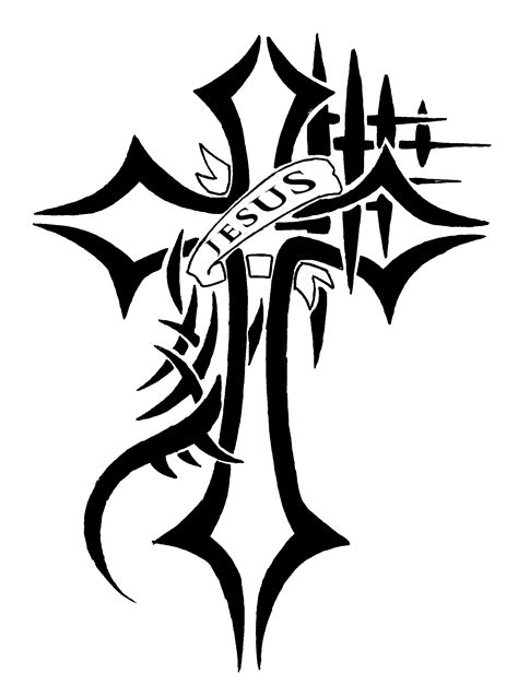 Jesus Cross Tattoo Request Ver 2 Fill By Waruijanai On Deviantart