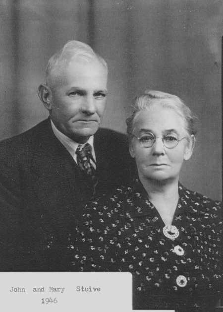 John Claus And Marie Stueve 1946