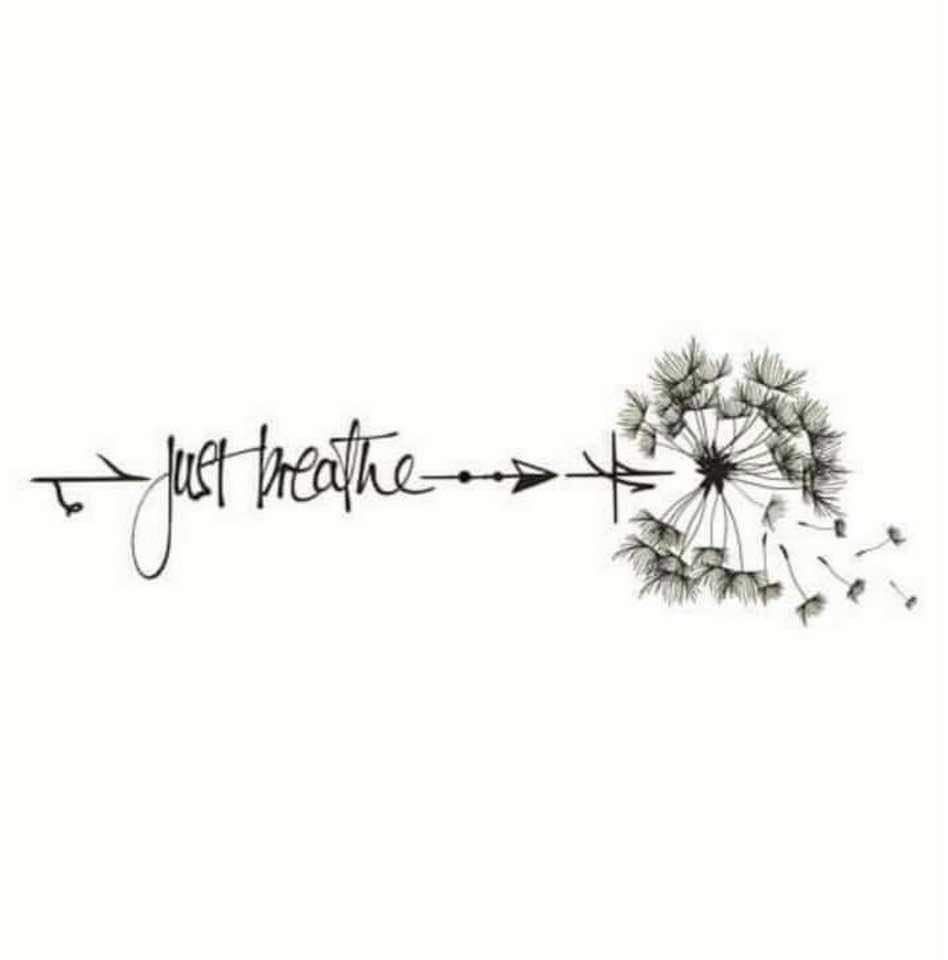 Just Breathe Dandelion Tattoo: Meaning & Design Ideas