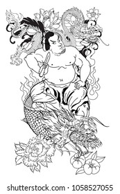 Koi Carp Dragon Tattoo: Symbolism & Design Ideas