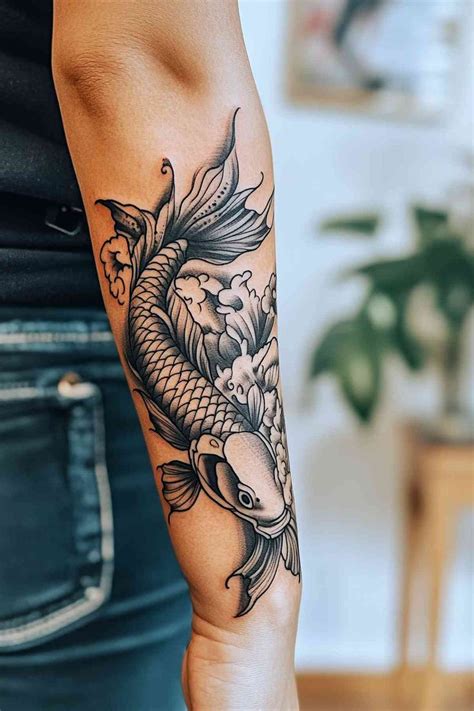 Koi Fish Tattoos For Men Ideas And Inspiration For Guys