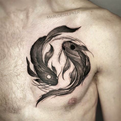 Koi Tattoo Yin Yang: Symbolism & Design Ideas