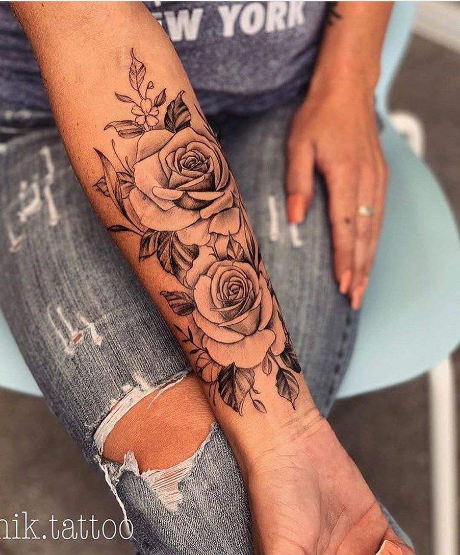 Las Mejores 121 Tatuajes En El Brazo Rosas Hombre Cfdi Bbva Mx