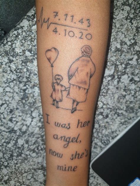 Latest Tattoo For My Beloved Grandparents They Are Dearly Missed