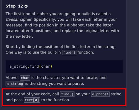 Learn String Manipulation By Building A Cipher Step 39 Python The