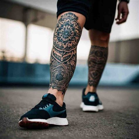 Leg Sleeve Tattoos For Men