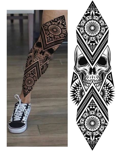 Leg Tattoo Designs Drawings