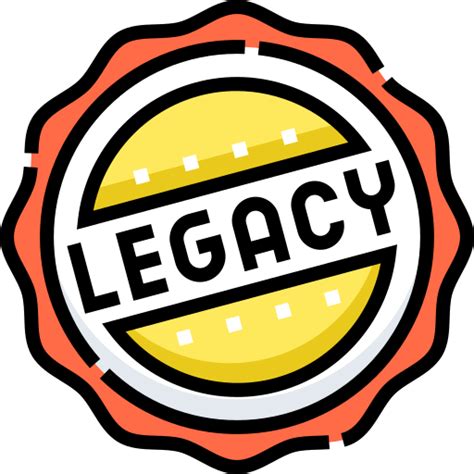 Legacy Detailed Straight Lineal Color Icon