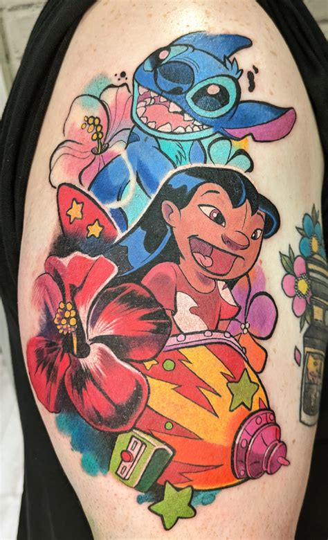 Lilo And Stitch Tattoo Designs
