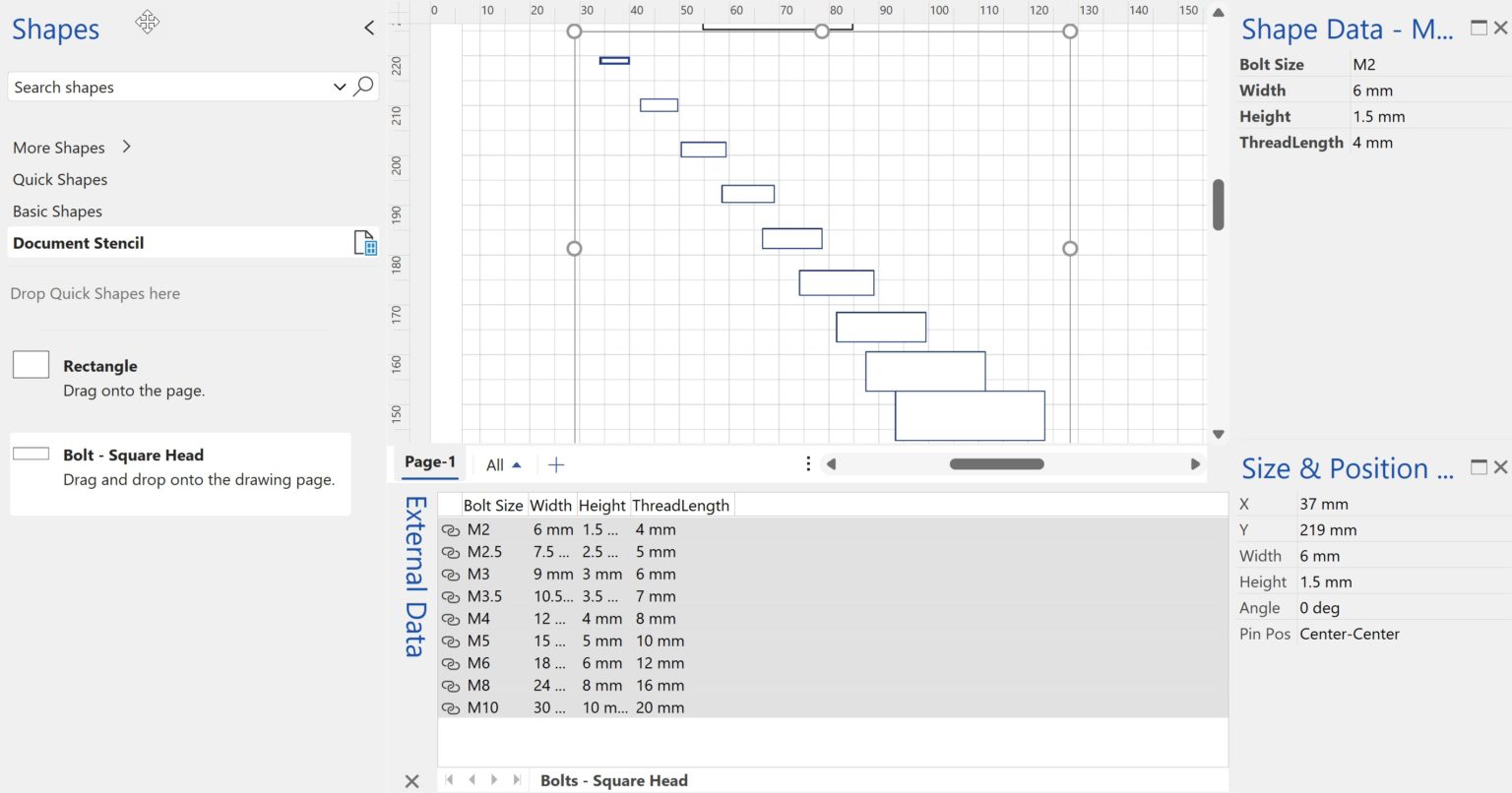 Linking Data To Visio Shapes In Code Bvisual