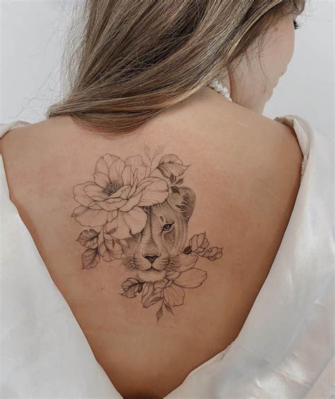 Lioness With Flowers Tattoo: Stunning Design Ideas & Meanings