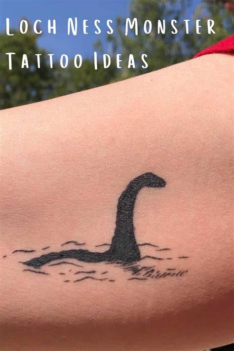 Loch Ness Monster Tattoo: Mythical Ink Ideas & Inspiration