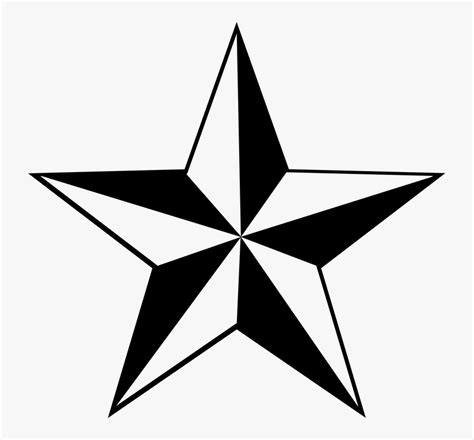 Lone Star Star Texas Nautical Star Hd Png Download Transparent