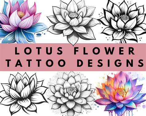 Lotus Blossom Tattoo