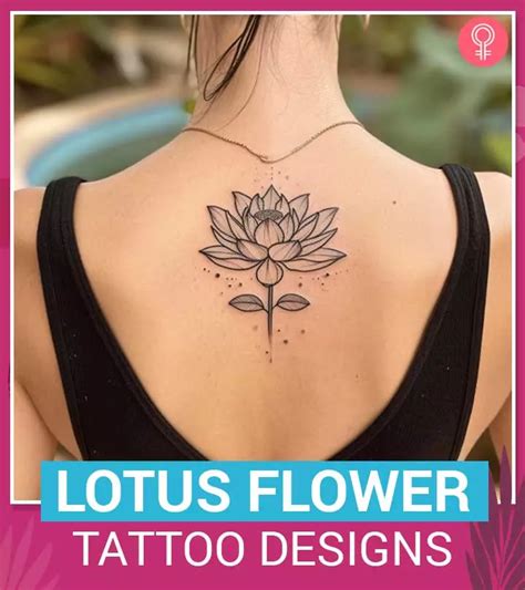 Lotus Flower Tattoos: Stunning Designs & Meanings Revealed
