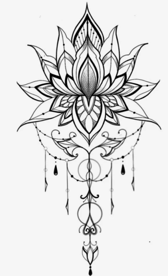 Mandala Lotus Flower Tattoo: Stunning Designs & Meaning Explained - CGS ...