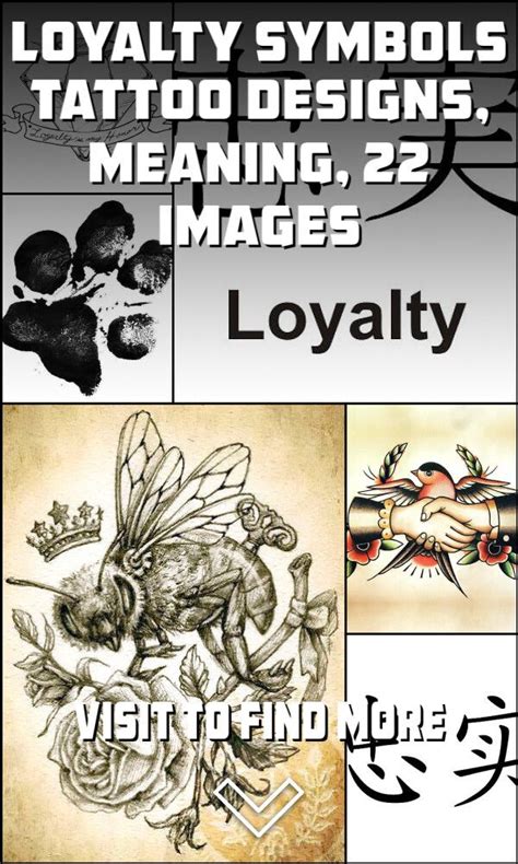 Loyalty Symbols Tattoo Designs Meaning 22 Images