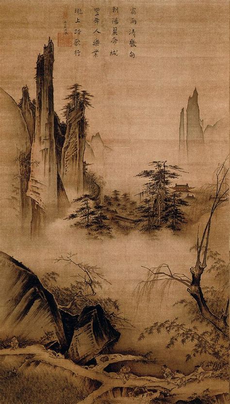 Ma Yuan Chinese Art Painting Chinese Landscape Painting Chinese
